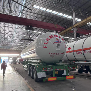 Remolque Cisterna de Gas GLP de Acero de 3 Ejes <span class=keywords><strong>ASEM</strong></span> Usado de 59 Cbm - Product Image 2