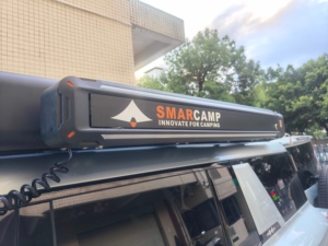 Tente <span class=keywords><strong>de</strong></span> <span class=keywords><strong>douche</strong></span> latérale pour voiture Smarcamp en aluminium avec LED et pomme <span class=keywords><strong>de</strong></span> <span class=keywords><strong>douche</strong></span> pour le voyage tout-terrain et le <span class=keywords><strong>camping</strong></span> |   Équipement <span class=keywords><strong>de</strong></span> plein air - Product Image 5