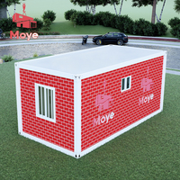 Conteneur détachable portable préfabriqué modulaire minuscule maison abri de jardin minuscule cabine cuisine Mobile vie acier extérieur