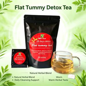 OEM 28-Day Slimming <strong>Tea</strong> for Gentle Detox &amp; Metabolism Support with Vitamins Sugar-Free Decaffeinated 28 Sachets Bag for Adults - Product Image 1