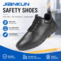 Sepatu Dapur Anti Selip Tahan Minyak Bernapas Khusus Koki JIANKUN, Sepatu Keselamatan Koki untuk Profesional Kuliner