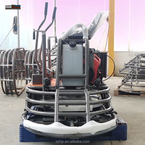 Aufsitz-Glättmaschine für Betonböden, Benzinbetriebene Doppelscheiben-Straßen-Glättmaschine - Product Image 6