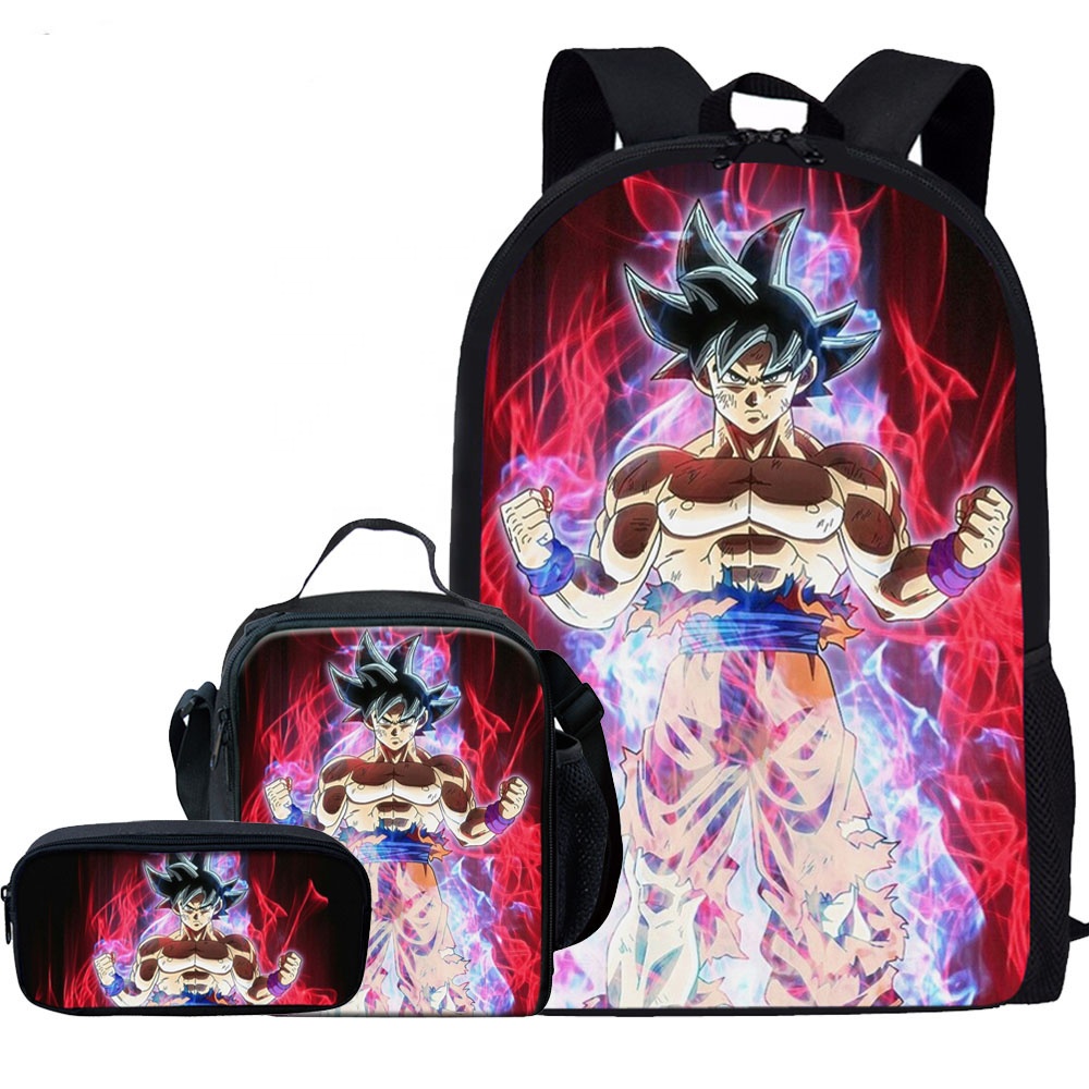 Durable, spacieux et personnalisé dragon ball sac à dos