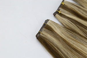 Extensions de cheveux humains balayage 2024, nouveau design, mèches alignées sur les cuticules, cheveux vierges bruts pour les femmes souffrant de perte de cheveux - Product Image 6