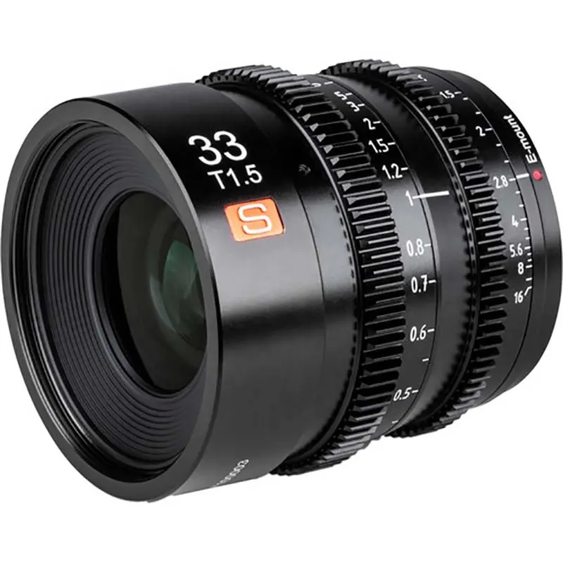 Viltrox S33mm T1.5 M43 Cine Lens 14 diyafram bıçakları 0.4m en kısa odak mesafesi kamera lens kameralar için T1.5-T16 diyafram Lens