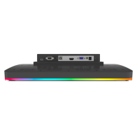 Moniteur à écran tactile LCD couleur rétroéclairé par LED incurvée ergonomique de 23.6 pouces, capacitif, multi-touch, montable pour l'intérieur