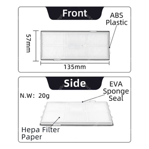 Filtre Hepa lavable et réutilisable adapté aux accessoires d'aspirateur robotique <span class=keywords><strong>Xiaomi</strong></span> <span class=keywords><strong>Roborock</strong></span> <span class=keywords><strong>S7</strong></span> T7S S8 + S8 <span class=keywords><strong>Pro</strong></span> <span class=keywords><strong>Ultra</strong></span> <span class=keywords><strong>S7</strong></span> Plus - Product Image 3