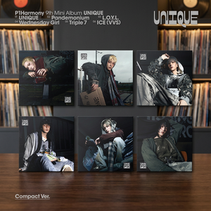 P1Harmony 9º Mini Álbum [UNIQUE] (Versión Compacta) Álbum Oficial de Kpop Coreano en CD - Product Image 2