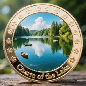 Moneda conmemorativa Desert Wonder Producto artesanal de metal de imitación moderno y antiguo - Product Image 4