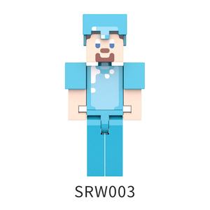 크로스 보더 호환 특정 높은 작은 입자 마그네틱 빌딩 블록 ABS 플라스틱 건설 장난감 세계 인형 동물 - Product Image 6