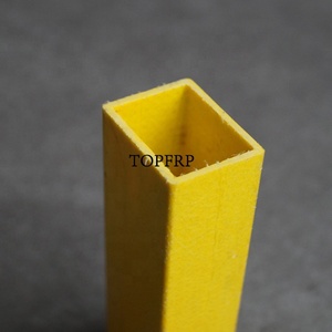 โปรไฟล์ไฟเบอร์กลาสแบบสี่เหลี่ยมผืนผ้า ผลิตด้วยวิธีพัลทรูชั่น - Product Image 2