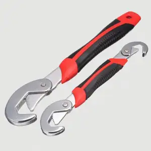 2PCS Portable Adjustable Spanner Quick Snap and Grip 9-32mm Wrench Universal Multi-function Wrench