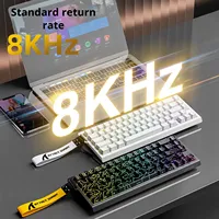 ATTACK SHARK X68 HE 60% Wired Magnetic Switch Gaming Keyboard 8KHz Polling Rapid Trigger Low Latency RGB Gaming Keyboard for FPS