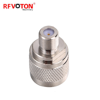 Adaptateur Connecteur RF Coaxial RFVOTON F Femelle vers N Mâle