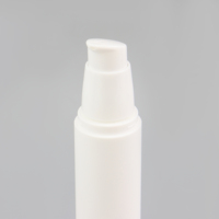 Bouteilles de pulvérisation sans air en plastique PP mat givré rechargeables pour sérum et crème, 15 ml, 20 ml, 30 ml, 50 ml, 80 ml, 100 ml