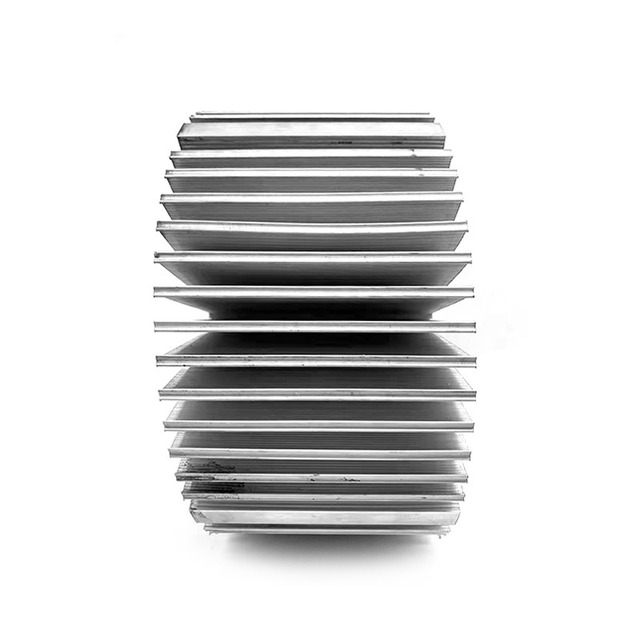 Server CPU Cooler Aluminum Heatsink Custom Extrusion Profile Radiator for Data Center