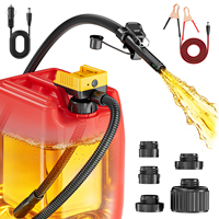 Pompe de transfert de carburant diesel, kérosène, essence 5 GPM avec arrêt automatique pour voiture, camion, bateau, tracteur, générateur, ferme