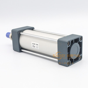 Cylindre standard SXQD SC63X25X50X75X100X125X150S, actionneur pneumatique pour l'automatisation industrielle - Product Image 2