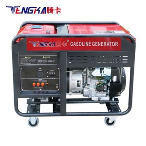 Groupe électrogène portable à essence 2 temps Tengka, 2,5 kW/3 kW, avec roues, 230 V/220 V, autonomie de 9 heures, fabriqué en Chine - Product Image 1