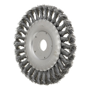 วัสดุขัดถู, แปรงลวด, แปรงวงกลม FERVI แบบมีช่อเกลียว - Product Image 1