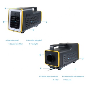 Mini Aire Acondicionado Portátil de 1500 BTU para Viajes al Aire Libre, Mini Aire Acondicionado Portátil de 12 V CC para Tiendas de Campaña, Aire Acondicionado Portátil para Acampar - Product Image 3