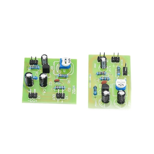 Single Tube Amplifier Circuit Kit Voltage Divider Bias Circuit Loose Parts Transistor Amplifier for Electronics Students