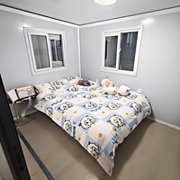 Maison conteneur préfabriquée modulaire élégante de 30 et 40 pieds pour glamping, architecture moderne, usage professionnel, maisonnette pour gîte d'hôtes
