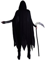 Costume de cosplay de fantôme féminin d'Halloween, cape d'os, tenue de chat noir tentatrice, uniforme de scène de fête sexy pour filles