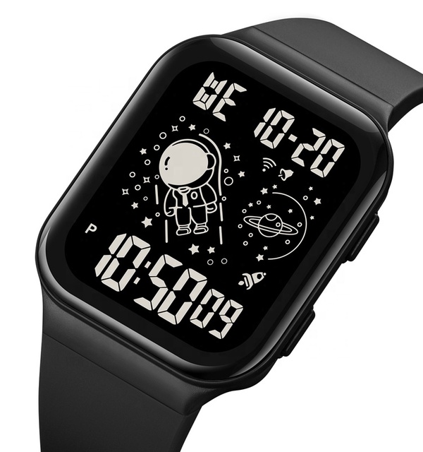 New Digital LED Watch 1863 Men Watch Wholesale Waterproof ABS Digital Wristwatch Original