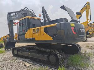 รถขุดมือสอง Volvo EC300 รถตักดินขนาดใหญ่ 30 ตัน เครื่องยนต์เดิม ชั่วโมงการทำงานต่ำ มาตรฐาน EPA CE เกียร์และลูกปืน พร้อมขาย - Product Image 4