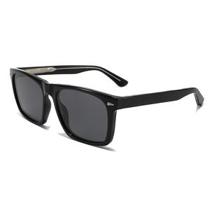 Gafas de Sol Cuadradas TR90 para Hombre, Lentes Polarizadas de PC con Protección UV400, Ideales para Conducir, Accesorio de Moda - Product Image 5