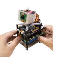 Kit de Laboratorio de IA Sunfounder para Raspberry Pi 5/4/3b+/zero 2w, Chatgpt Gemini Grok, Opencv Mediapipe, Kit de IA con Python Multi-llms