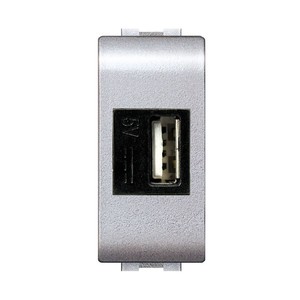 Alimentatore USB Integrato 'MYLIFE' Grigio - Product Image 3