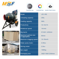 MHF Bétonnière haut de gamme 5,5 kW 350 500, auto-chargeante, pour projets de jardinage