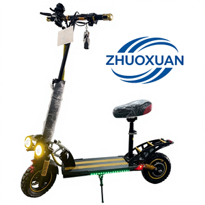 Motos sportives tout-terrain à double propulsion améliorables, vitesse maximale de 60 km/h, autonomie de 40-90 km, charge utile de 200 kg, 72 V 200-350 W, pneus pneumatiques de 11 pouces, éclairage LED - Product Image 1