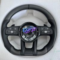 Volant en cuir pour W223, compatible avec Benz W205 C63 W213 E63 G63 GLS63S GLA45 A45 E43 G55 G63 W204 W223