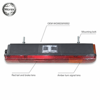 Feu arrière droit Sinotruk A7 WG9925810002, ensemble de feux arrière combinés pour camion benne minier HOWO A7