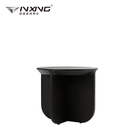 Table basse d'appoint moderne et durable Yinxing, modèle 940, couleur fumée, pour chambre ou salon