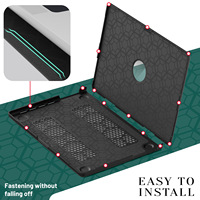 Étui rigide pour ordinateur portable pour MacBook Pro 13 14 16 étui de protection coque antichoc pour MacBook Air 13 Mac Air 15 15.3 pouces