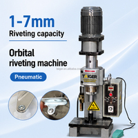 Machine à riveter orbitale pneumatique de bureau 1-7 mm, haute précision, petite riveteuse, machine de formage orbital