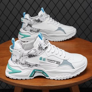 Venta al por Mayor de Fábrica: Zapatos Deportivos para Hombre, Transpirables, de Malla, con Suela Gruesa y Amortiguación para Correr - Product Image 2