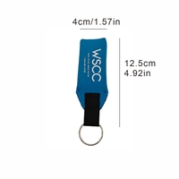 Porte-clés flottant personnalisé en néoprène pour bateau, porte-clés en mousse imperméable, porte-clés flottant pour les sports nautiques, cadeaux d'extérieur