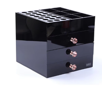 Boîte de rangement en acrylique personnalisée, type tiroir, pour commode, bureau, nail art, bijoux, cosmétiques, rouge à lèvres, étui à maquillage transparent, modèle AW54120