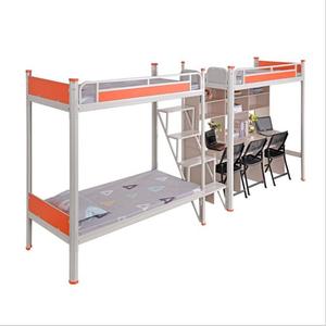 Modern Hostel Dormitory Metal <b>Bunk</b> <b>Bed</b> with Stairs and Screwless Frame for Hospital Use Factory Price - Product Image 2