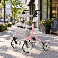 Déambulateur léger pour personnes âgées, cadre durable, soutien à la mobilité, personnalisation OEM, Relaxsmith AR2052, certifié CE