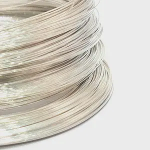5N 99.999% occ 0.02mm-4mm pure FINE & STERLING SILVER WIRE for audio speaker