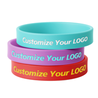 Pulsera de Silicona con Logotipo Personalizado, Grabada o en Relieve, Brazalete de Goma, Regalo Promocional para Eventos, Campañas de Concienciación, Regalos Deportivos