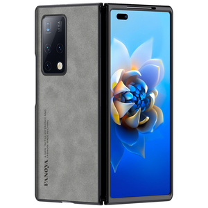 Étui de téléphone homme d'affaires de luxe pour <span class=keywords><strong>Huawei</strong></span> <span class=keywords><strong>Mate</strong></span> X2 / <span class=keywords><strong>XS</strong></span> <span class=keywords><strong>2</strong></span> / <span class=keywords><strong>Xs</strong></span> couverture arrière en cuir de mouton tout compris - Product Image 5