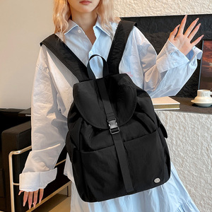 Sac à dos de sport décontracté noir grande capacité résistant à l'eau unisexe pour voyages en plein air - Product Image 3