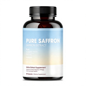 Suplementos de Azafrán OEM/ODM, Cápsulas de Extracto de Azafrán - Aumenta la Energía y el Estado de Ánimo, Apoya la Salud de los Ojos y el Corazón - Product Image 1